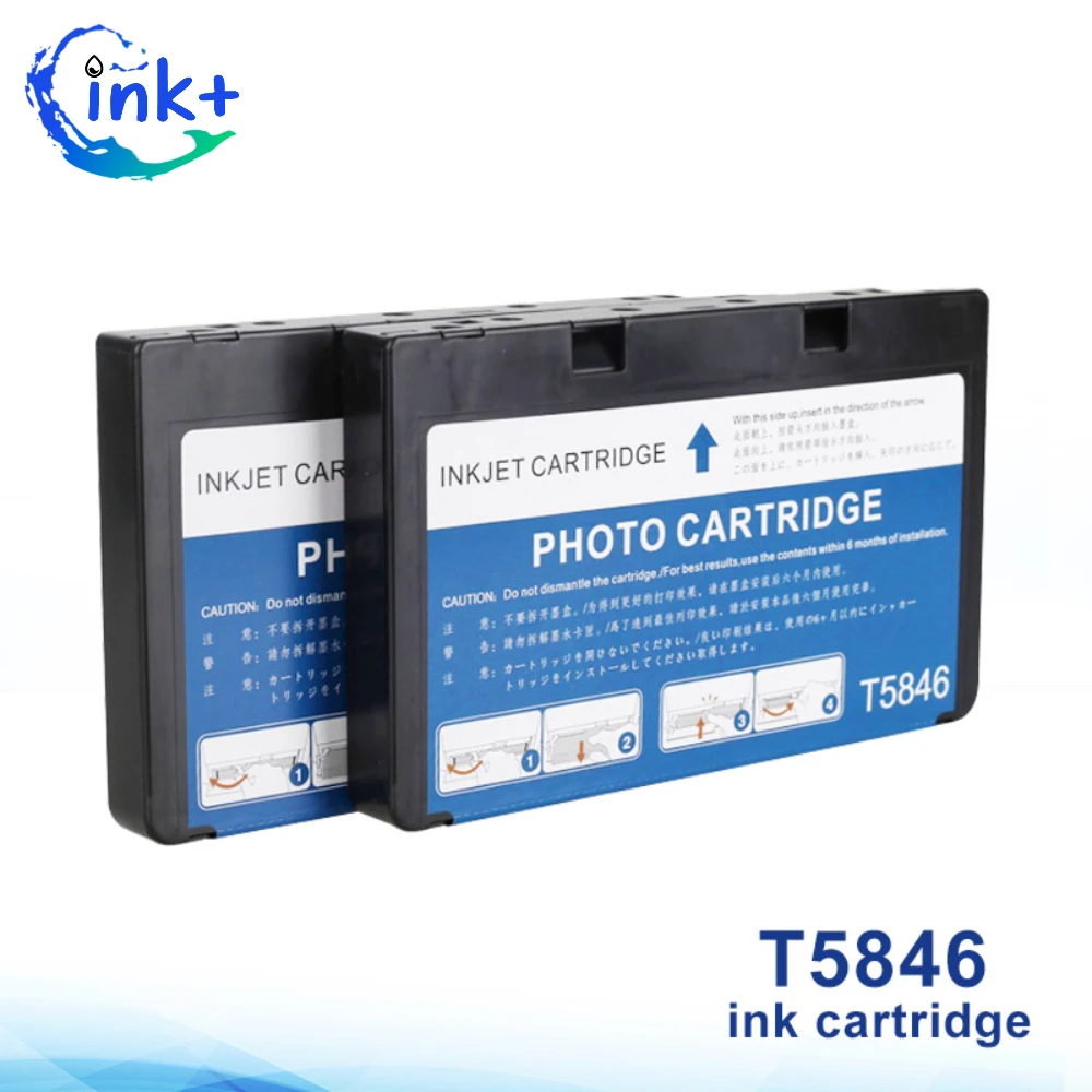 

T5846 E-5846 Compatible Ink Cartridge for EPSON Picture Mate PM200 PM240 PM260 PM280 PM290 PM225 PM300 Inkjet Printer