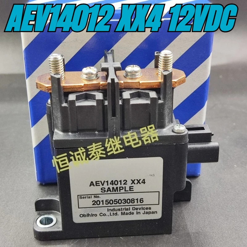 

（Brand New）1pcs/lot 100% original genuine relay:AEV14012 XX4 12VDC New energy DC relay contactor
