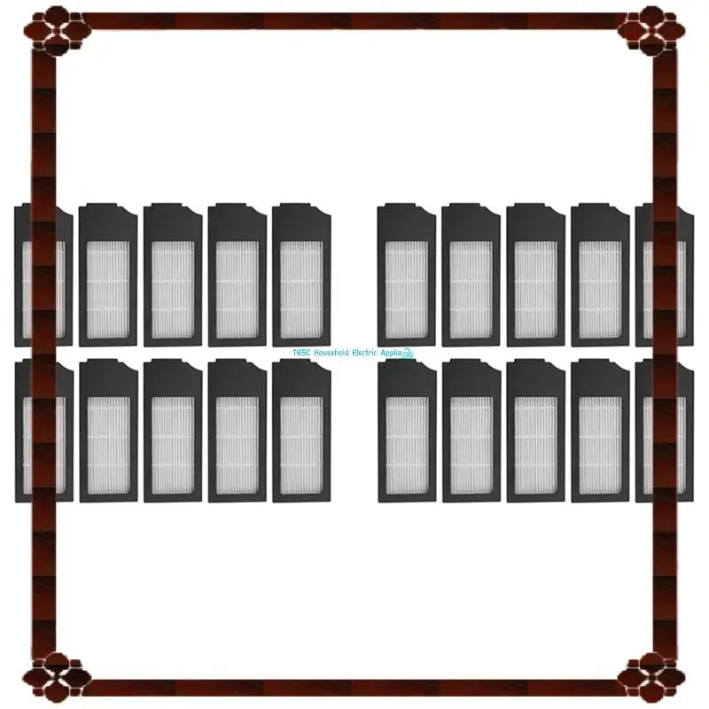 Ecovacs Deebot X1 시리즈 터보/옴니 진공 청소기 예비 부품 20Pcs 용 24 시간 배달 교체 공기 HEPA 필터 키트