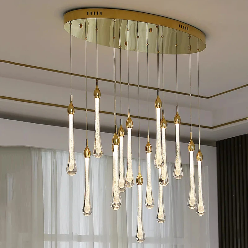 

Home Decorationpendant Lights, Luxury Crystal Living Room Chandelier, Dining Room Pendant Lamp, Ceiling Light, Indoor Lighting