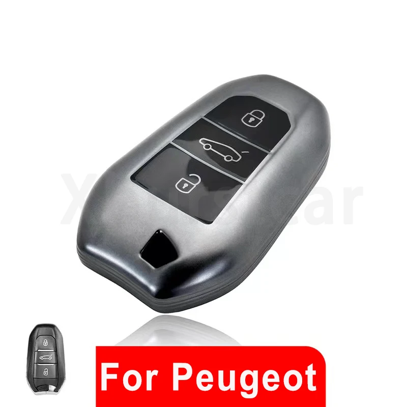 

Shell Fob Car Remote Key Case Cover For Peugeot 3008 308 408 4008 508 5008 2008 Citroen C4 C5 C4L C6 C3-XR DS3 DS4 DS5