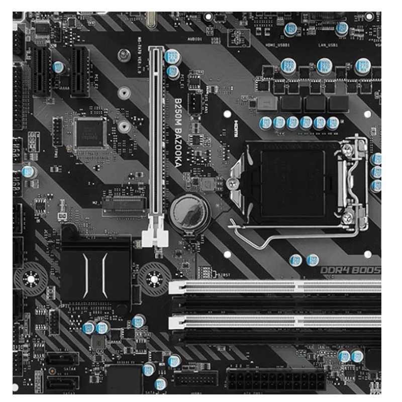 For B250M BAZOOKA Motherboards LGA 1151 DDR4 64GB ATX For Intel B250 Desktop Mainboard SATA III USB3.0