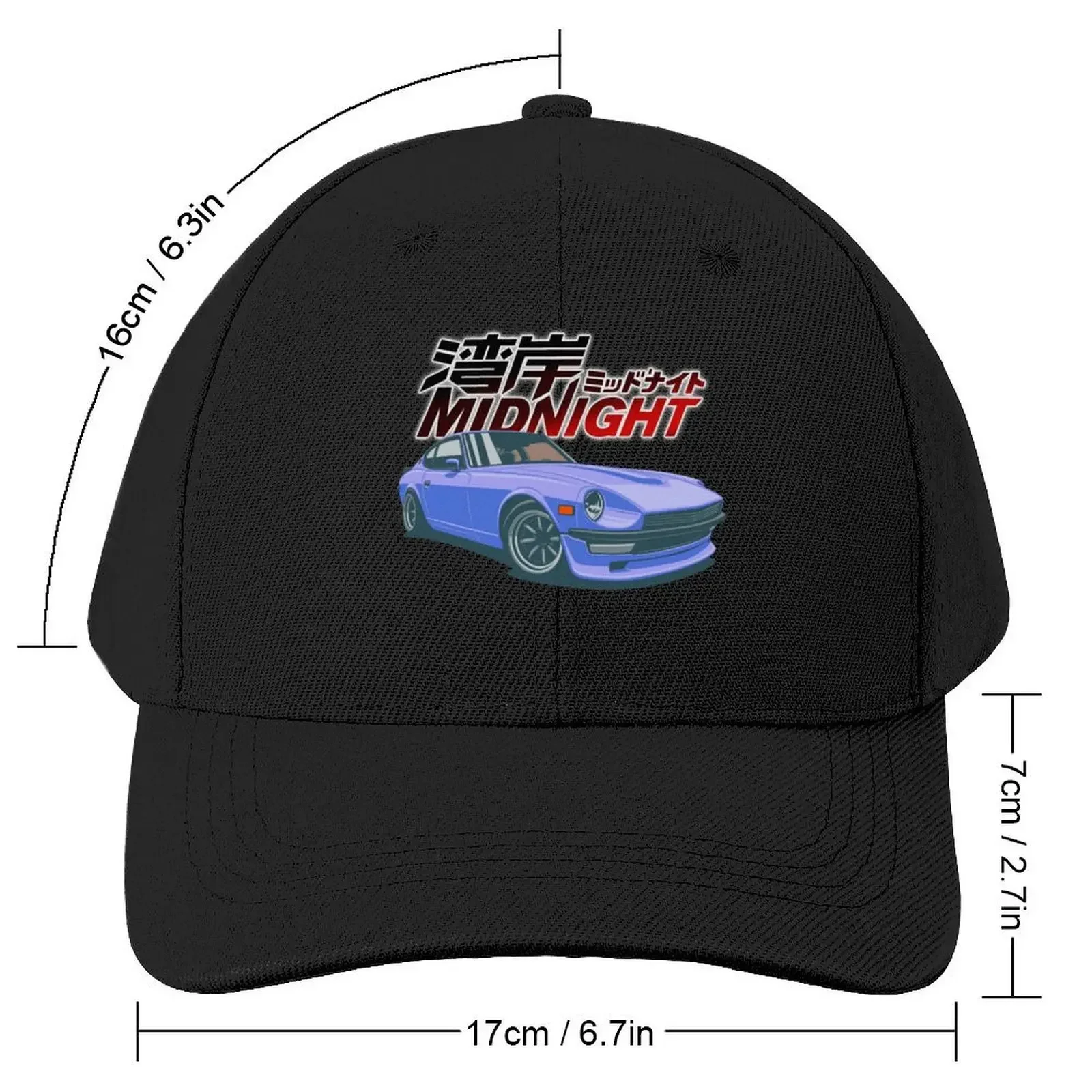 Wangan Midnight Asakura Akio's Devil Z Baseball Cap Sunhat Hat Man Luxury Rave Hats Woman Men's