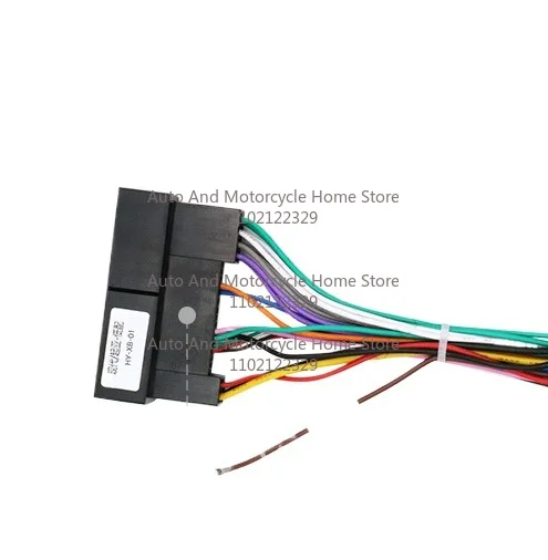 WQLSK 16pin Car Radio Audio 16PIN Wiring Harness Adaptor For KIA Carens IX35 K2/K3/K4/K5 Power Calbe Wire Plug Harness