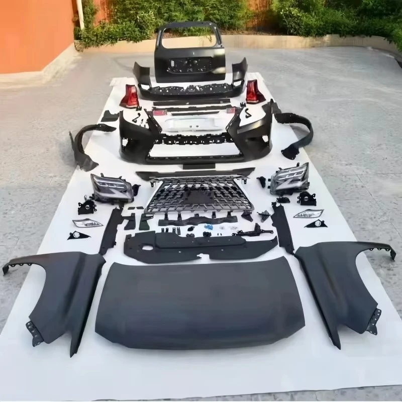 

Suitable for the 10-up Prado Modified GX460 Kit Including Front Rear Bumper and Grille Fender Hood