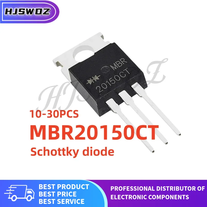 10~30Pcs New MBR20150CT MBRF20150CT MBR20150 TO-220 Schottky diode In Stock