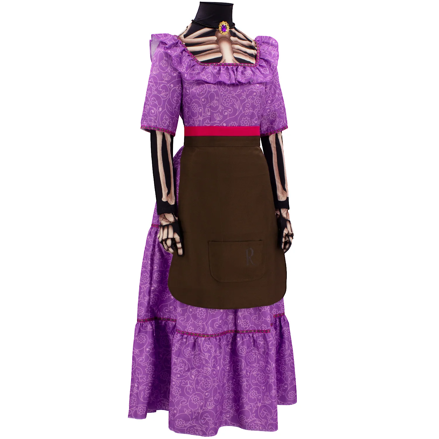 2024 Movie Anime CoCo Mama Imelda Cosplay Costume For Women Adult Halloween Carnival Party Role Play Clothing Suit