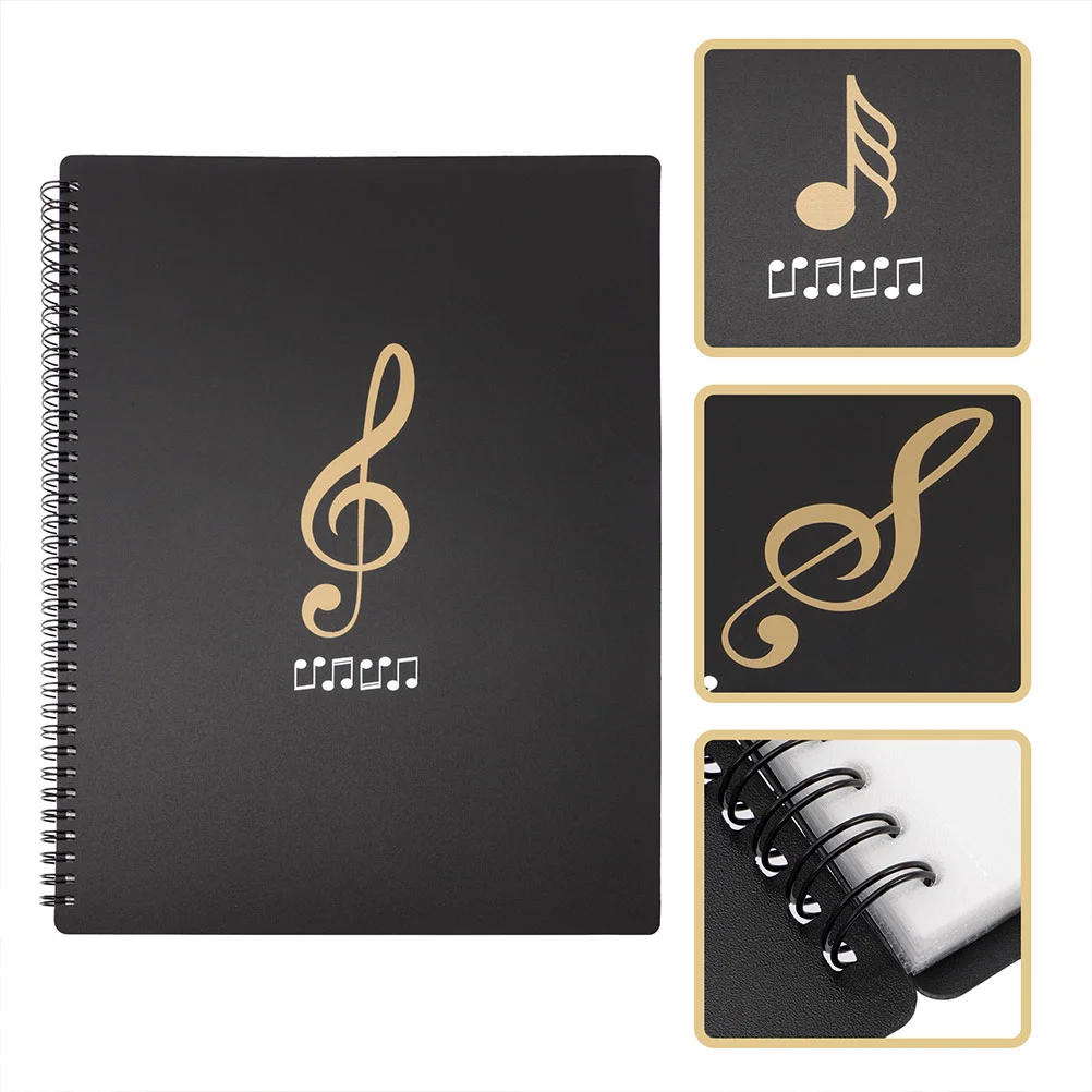 

Sheet Music Folder File Paper Document Holder A4 Size Piano Score Documents Office Supply