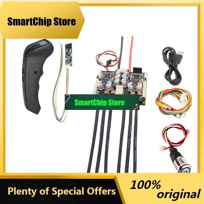 SmCpFlipsky Dual FSESC4.20 Plus Based On VESC Combo VX2 Remote Control For Electric Skateboard Scooter Ebike ESK8 Speed Controll