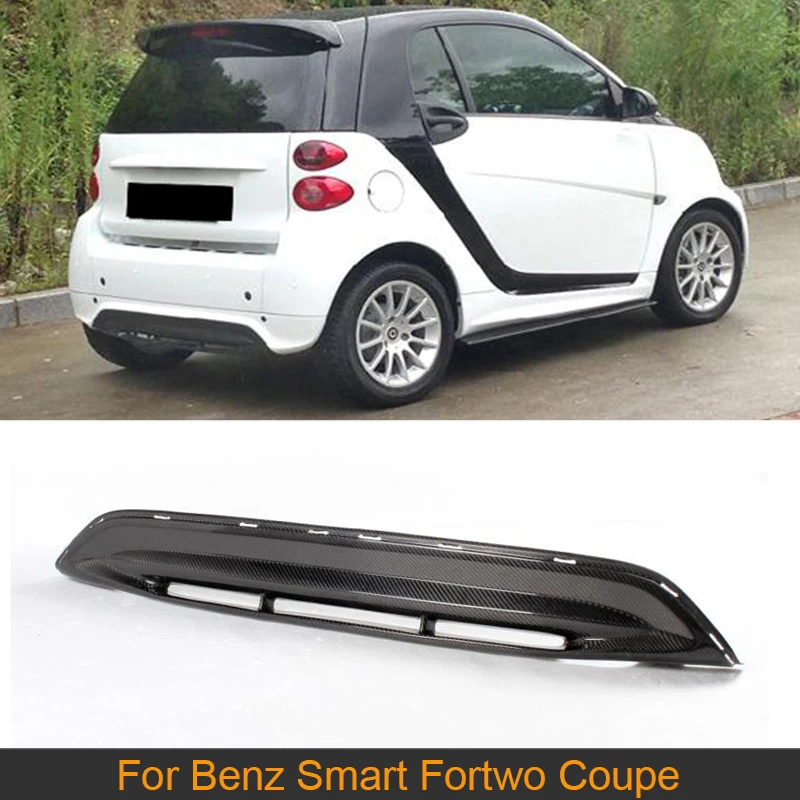 

Car Rear Bumper Diffuser Lip Spoiler for Mercedes Benz Smart Fortwo Coupe 2010-2013 Convertible Rear Diffuser Lip Carbon Fiber