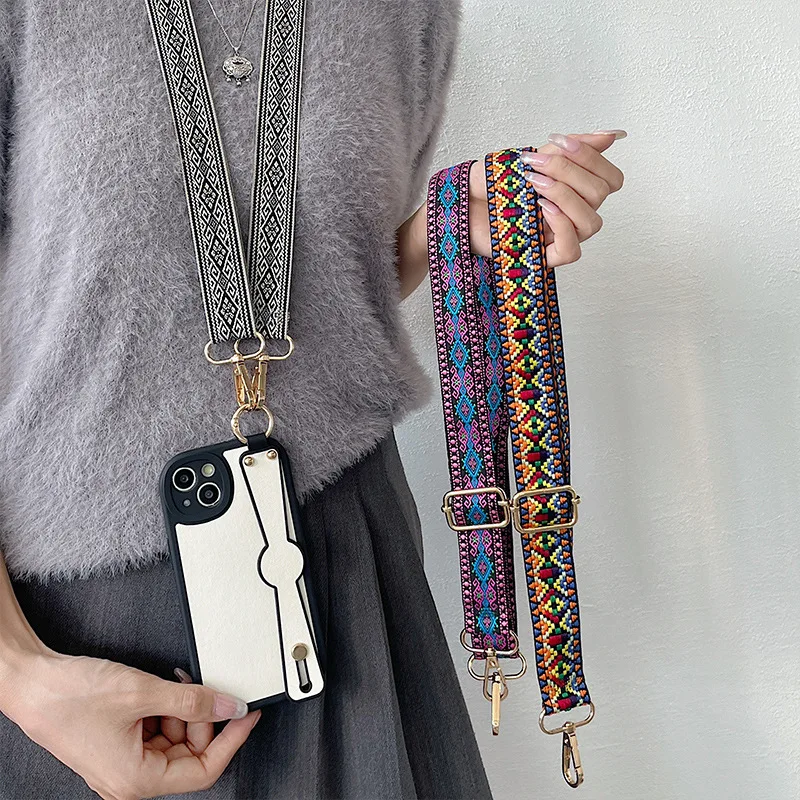 

For Crossbody Strap Phone Lanyard Ancient-style Sturdy And Durable Camera Chain Neck Lanyard Trend style Korea Europe WomenLoves