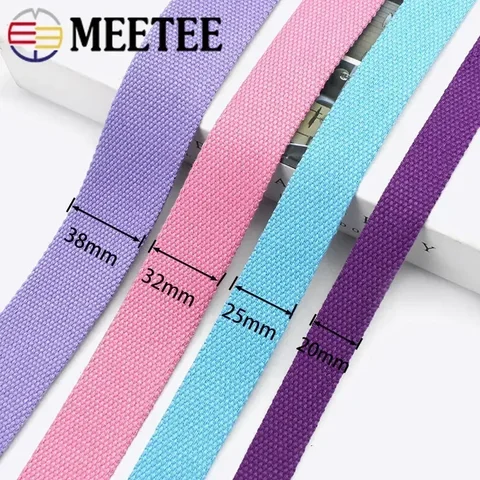 Лента Meetee из полиэстера и хлопка, ширина 2-50 мм — изображение товара