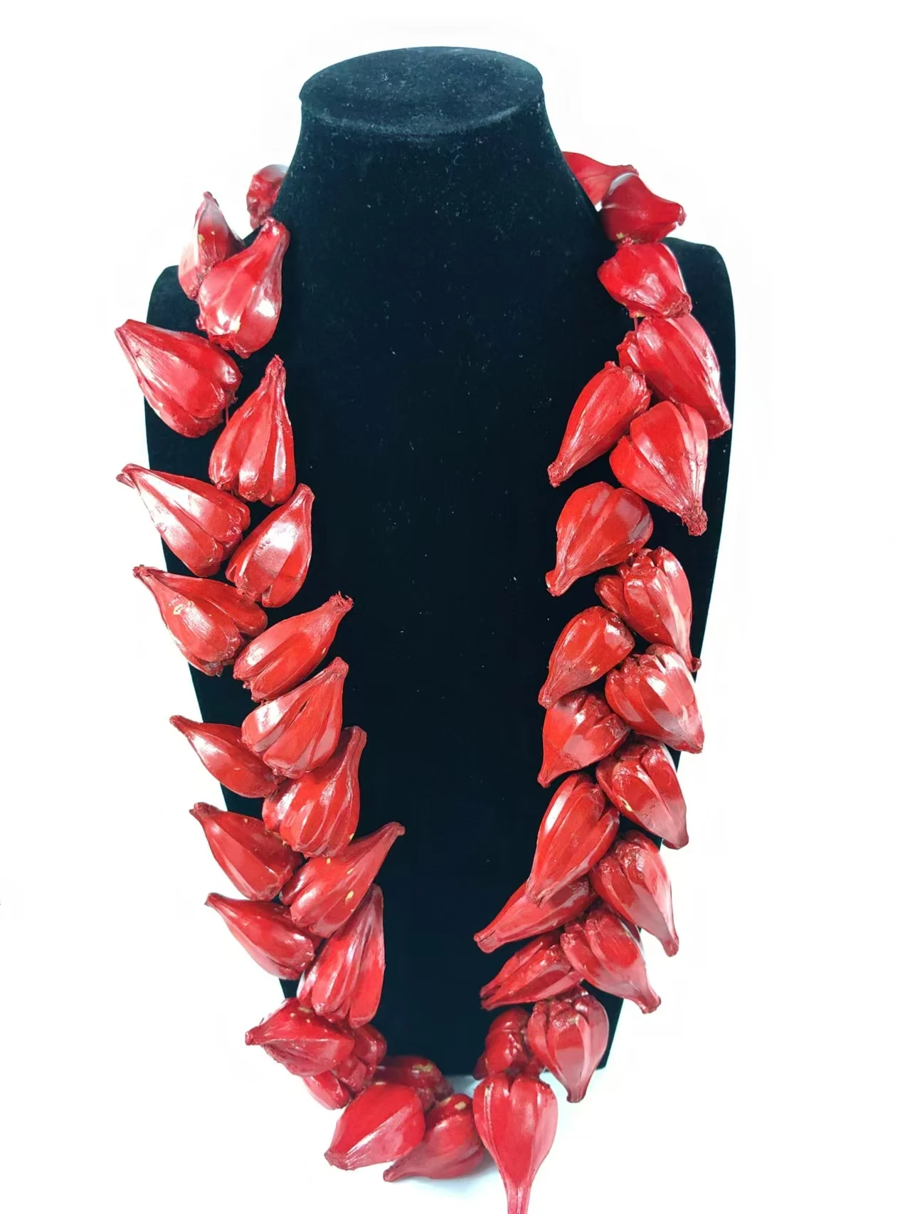 

Natural Red Ula Formal Occasions Handmade Necklace 100cm Men And women Accessories For Celebratory
