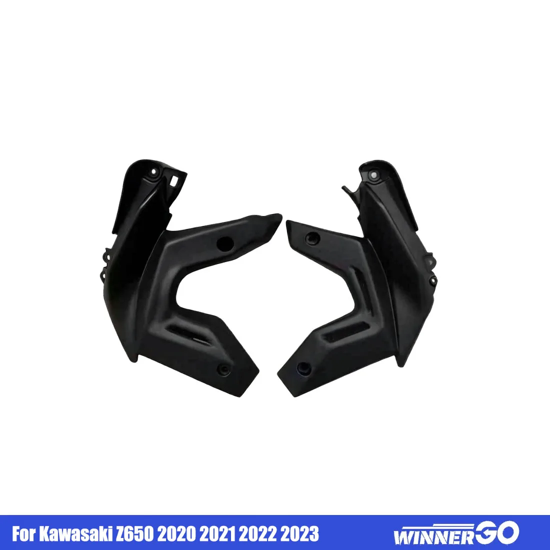 For Kawasaki Z650 2020 2021 2022 2023 Z 650 Motorcycle Accessories Radiator Side Shell Cover Cap Panel Protector Fairing Z-650