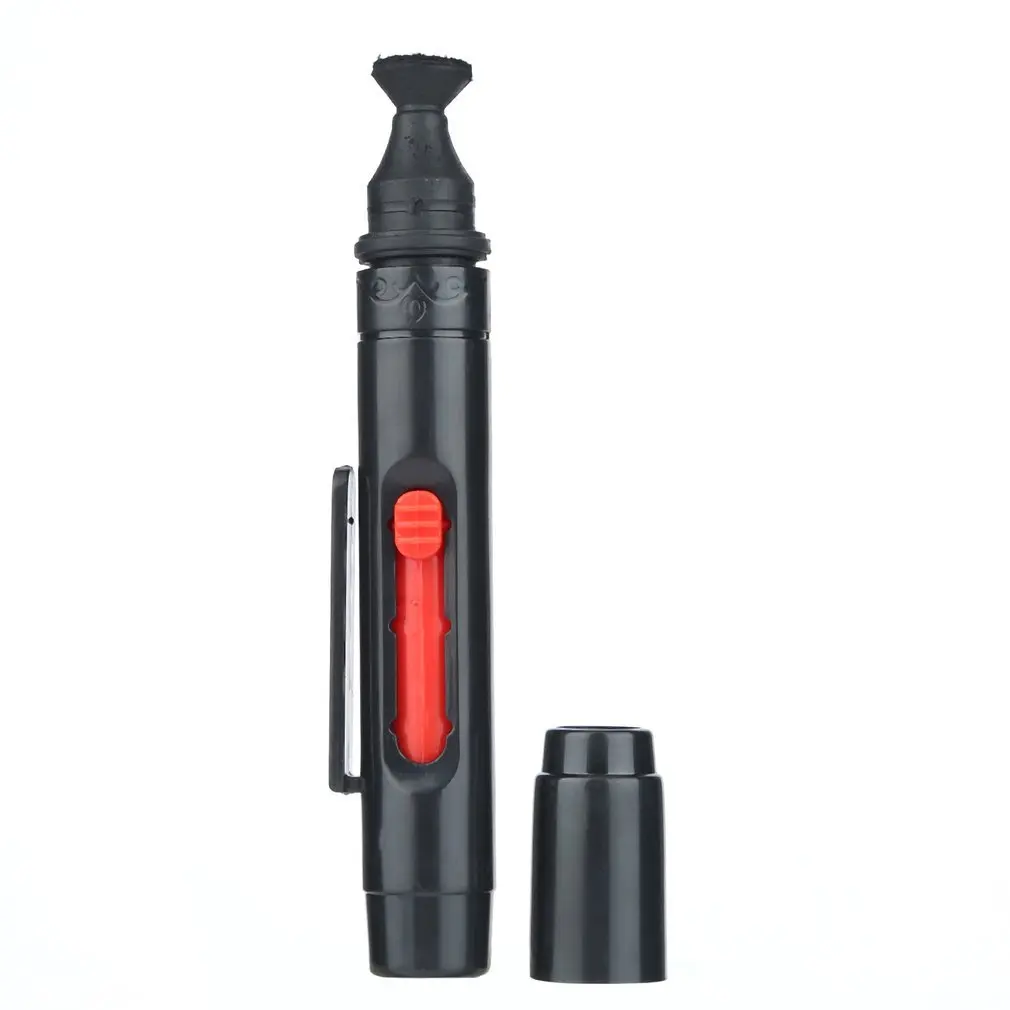 1PC 3 in 1 Kit Lens Cleaning Pen with Retractable Soft Brush for DSLR Cameras and Sensitive Electronics Optics Cleaning Tool