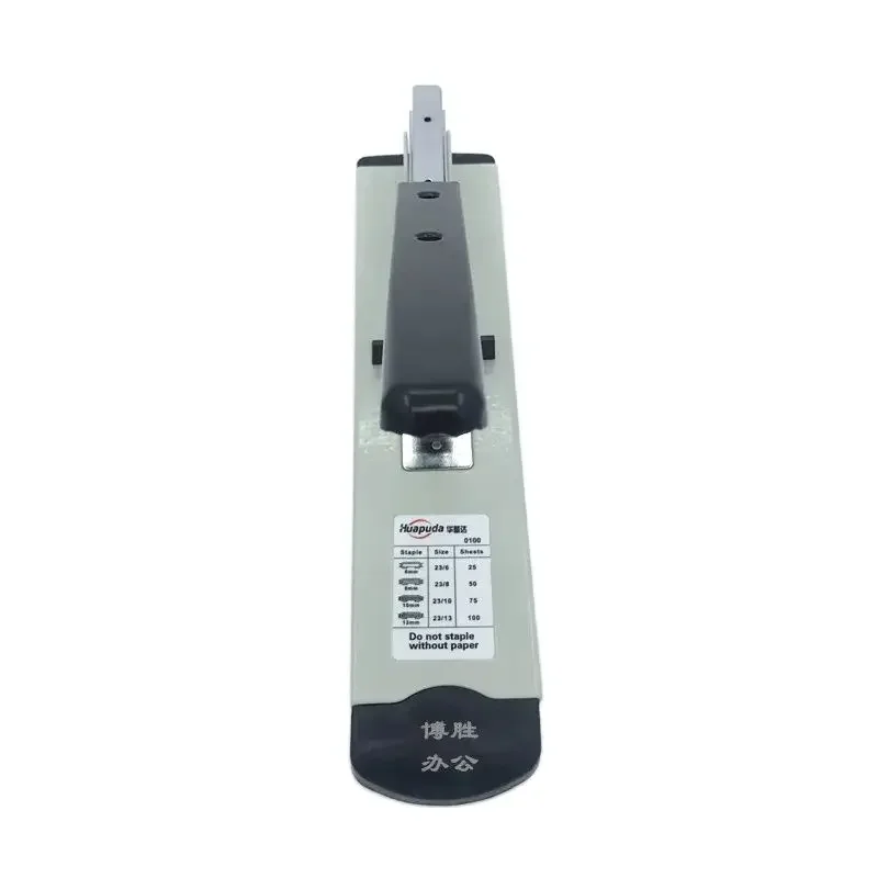 Heavy Duty 120 Sheets Stapler With Ruler, Adjustable Binding Thickness Metal Paper Stapler Fit Staples 23/6, 23/8, 23/10, 23/13