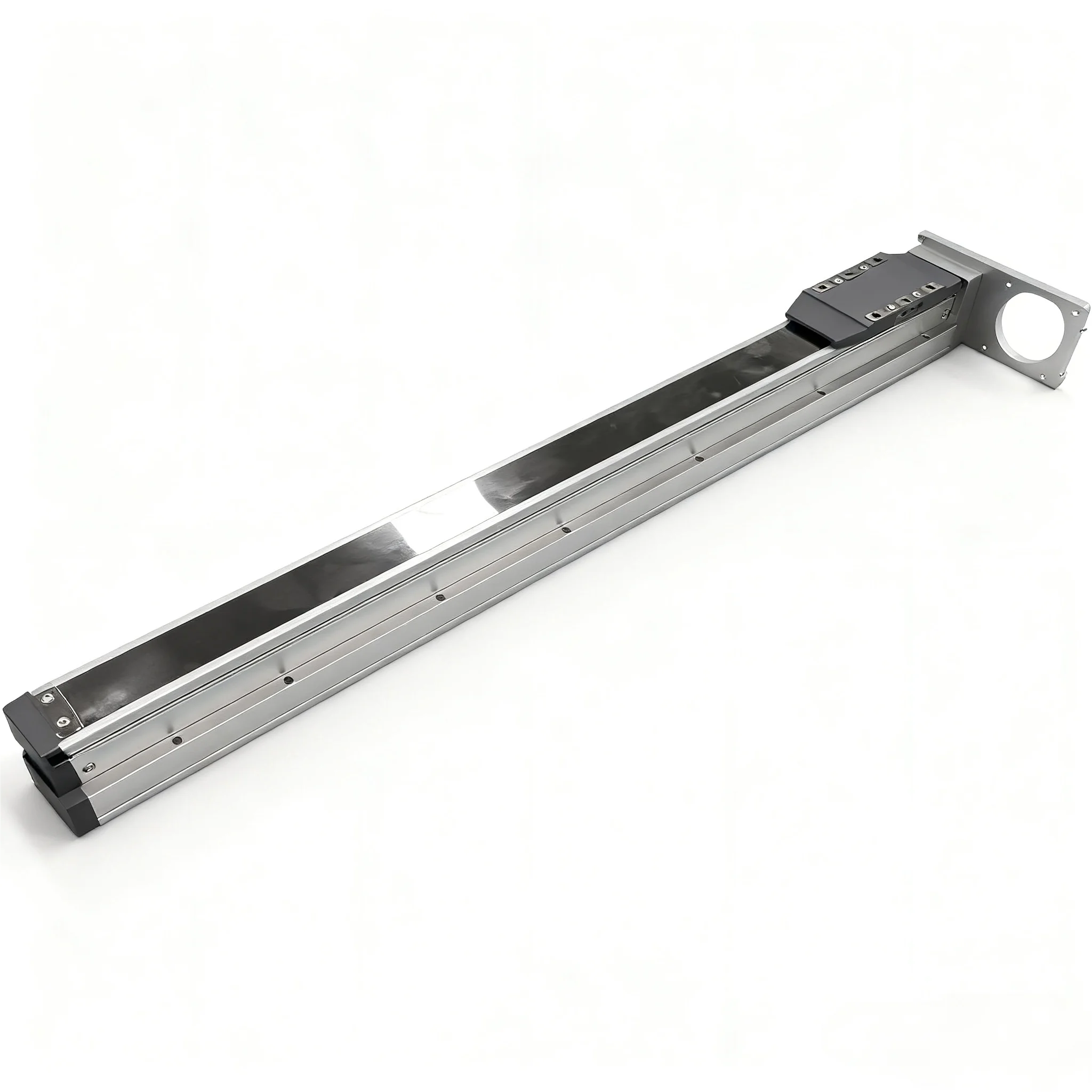 Customize Length Fully Closed Dust Proof Ball Screw Drive Linear Motion Guide Steel Belt Linear Actuator Motor Bearing 50KG Load
