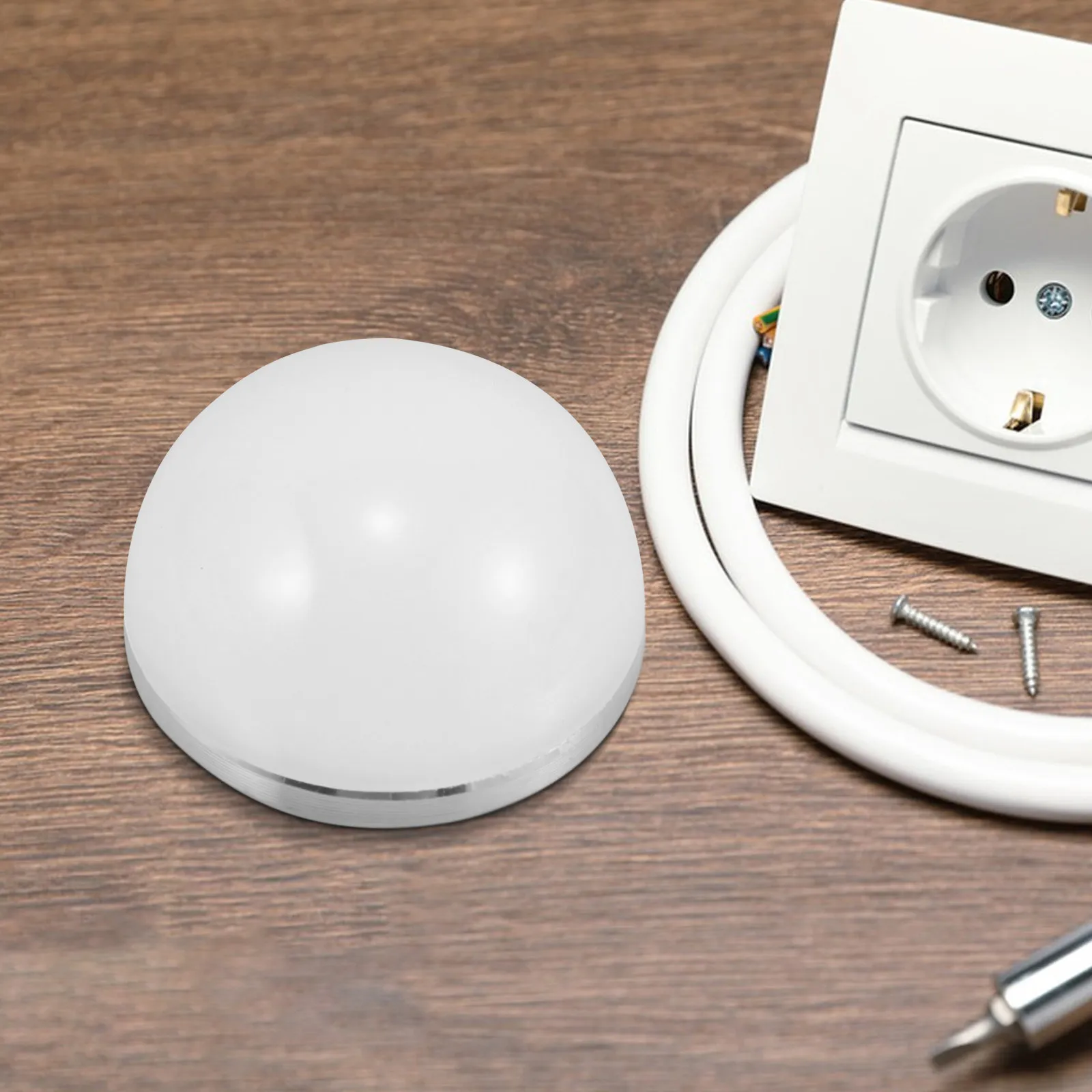 

10 шт. полусферических купольных плафонов для LED-ламп для косметического зеркала, мягкий рассеиватель света для туалетного столика, спальни, ванной комнаты, сменный плафон для лампы