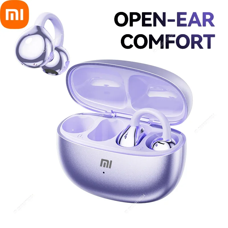 Xiaomi Bluetooth Earbuds Ear Clip-On Stylish High-Quality Bone Conduction Open-Ear Wireless Headphones for Sports Performance