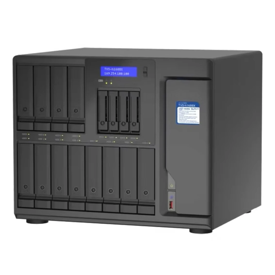 Hot Selling High Performance QNAP TVS-h1688X-W1250 Qnap Nas Nas Storage Server