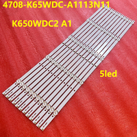 6v LED For 65PUF6263/T3 65PUF6023 65PUF6263 AOC 65U810 65u5855EC 65LUA69K K650WDC2 A1 4708-K65WDC-A1113N11 4708-K650WDC-A1113N21