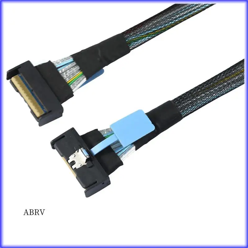

Highly Recommended-Slimline SAS MCIO SFF-8654 8I 5.0 PCIE 74Pin To MCIO 865 Server Data High Speed Adapter Cable PCIE5.0 PC Acce