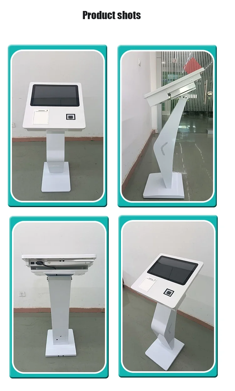 Restaurant Shopping Mall  Android Win 10 PC AIO Printer Credit Card Touch Screen Automatic Payment Machine