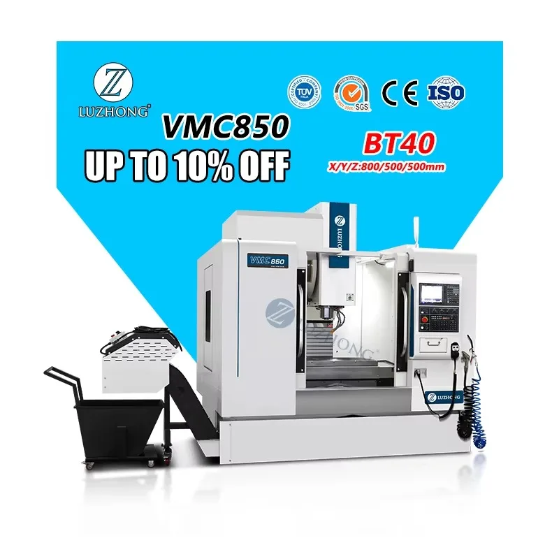VMC 650 VMC850 VMC1160 Centro De mecanizado vertical CNC de 5 ejes Centro De Mecanizado Cnc