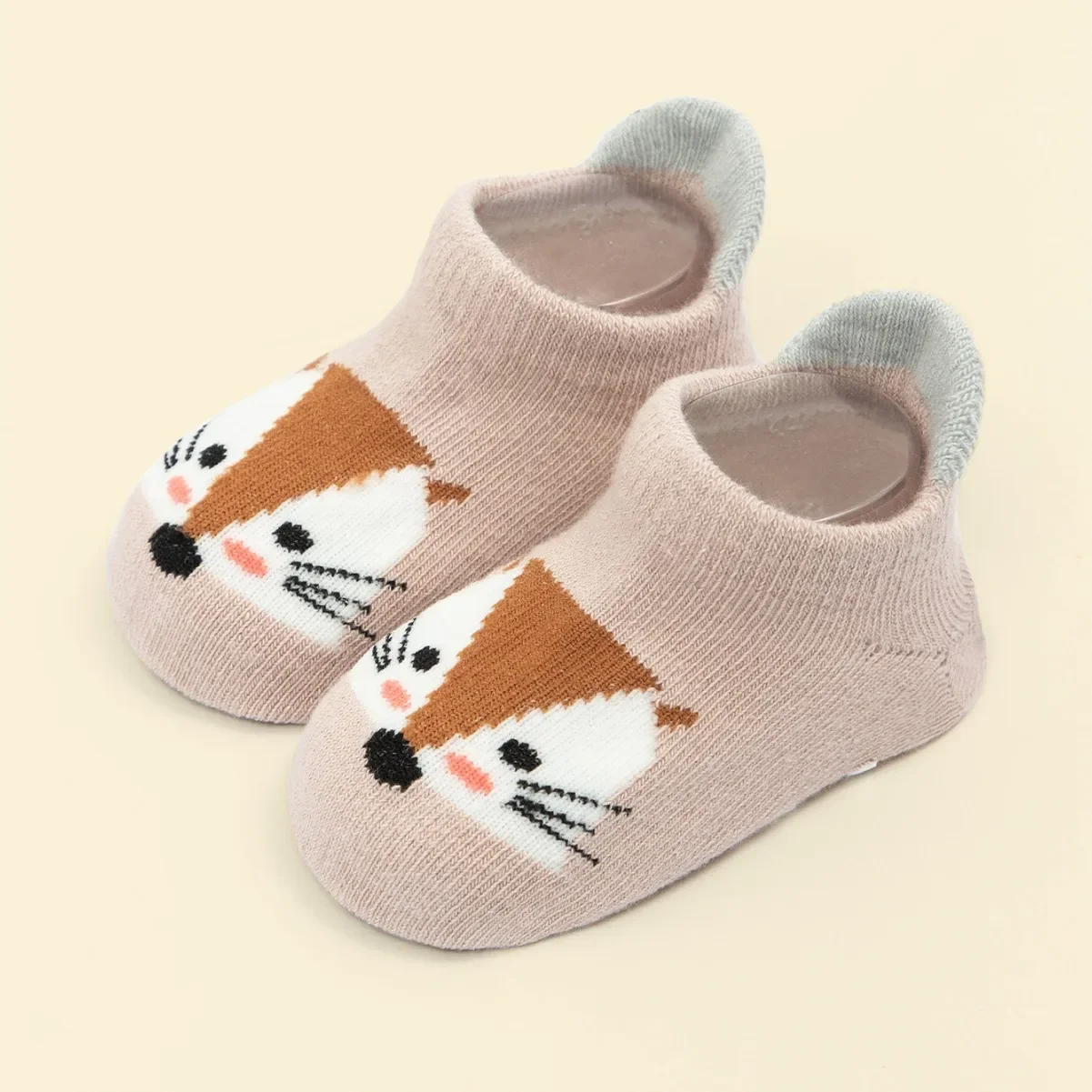 6 Pairs Child Socks Anti-slip Socks for Children Animal Print Boys and Girls Children\'s Baby Boy Infant Newborns Leggings Mother