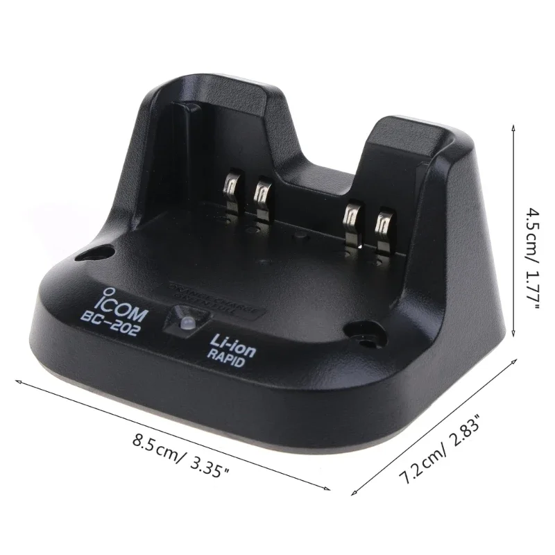 BC-202 Двустороннее радиозарядное устройство, быстрая батарея, быстрая док-станция, совместимая с ICOM BP-271 BP-272 ID-31A ID-31E ID-51A ID-51E