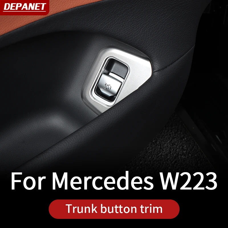 

Кнопка багажника Depanet для Mercedes w223 S series 2021 ~ 2023 400 450 550 480 аксессуары для внутренней отделки