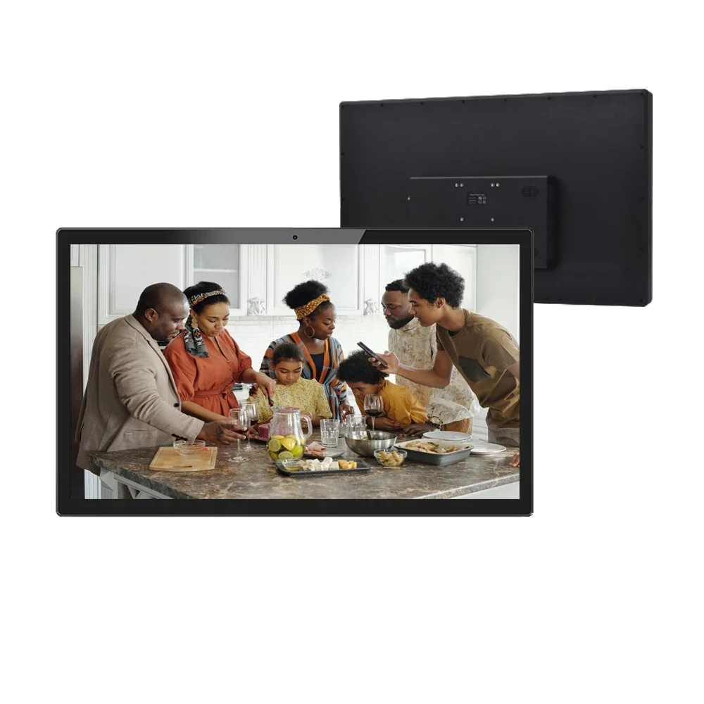 

Remote Control HD LCD Screen Wall Mounted SD card USB Drive Slideshow 19 21 23 27 32 inch Digital Photo Frame with timer switch