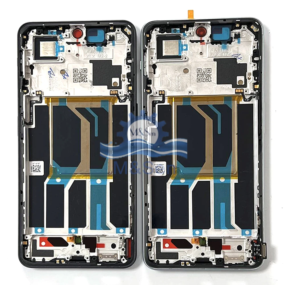 Original AMOLED For OnePlus Nord 3 LCD CPH2491 Screen Display+Touch Panel Digitizer For OnePlus Nord CE 3/ CE3 CPH2569 Frame