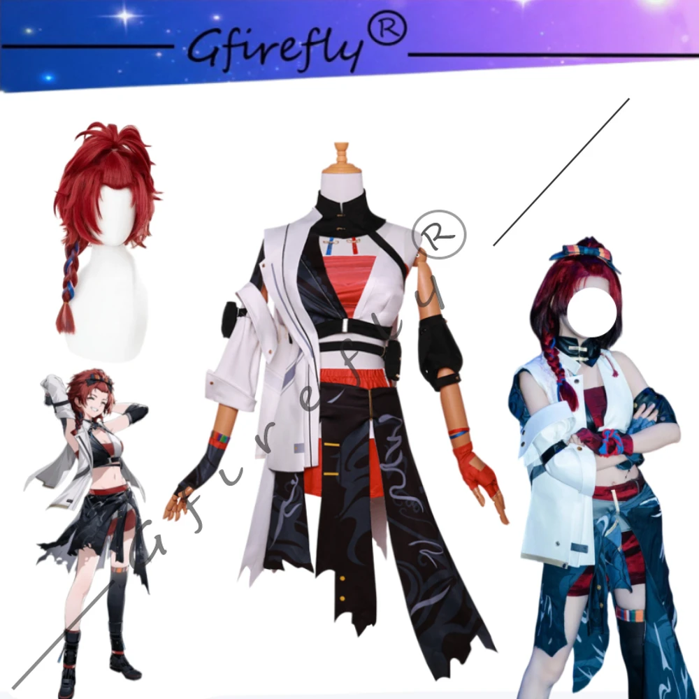 

Wuthering Waves Chixia Same Style Cosplay Costume Full Set with Accessories Game Anime Halloween Carnival Party Comic Con Outfit