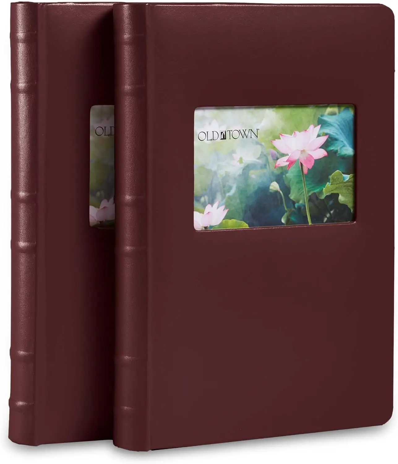 

2-Pack Bonded Leather Photo Albums, Multi Size Photo Album 5x7 & 4x6 Slots, Acid-Free Photo Album 4x6 300 Photos or 100