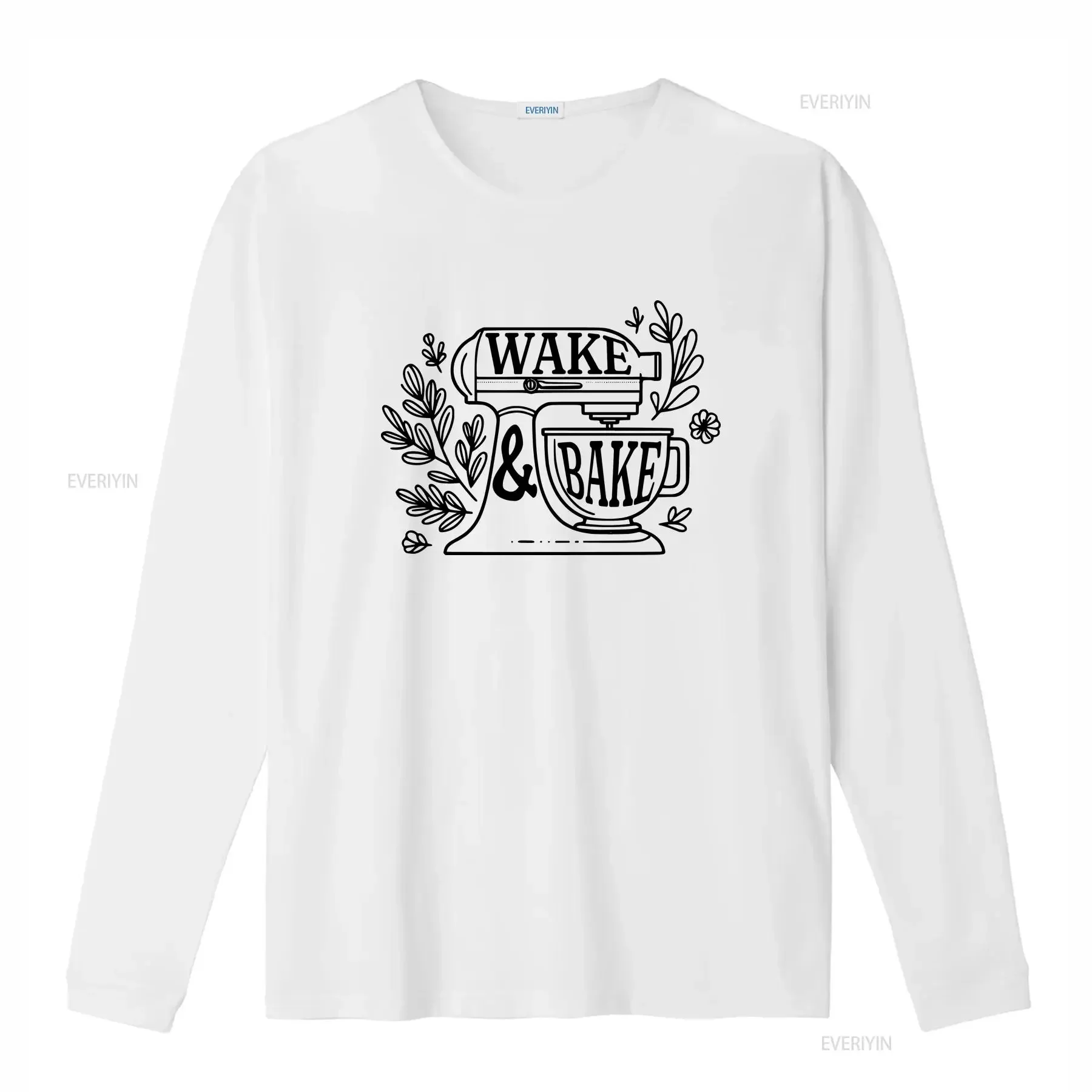 Wake and Bake T Shirt Funny Sourdough Bakers Starter Baker Bread Baking for Her Mothers Day vintage Washed Versatile