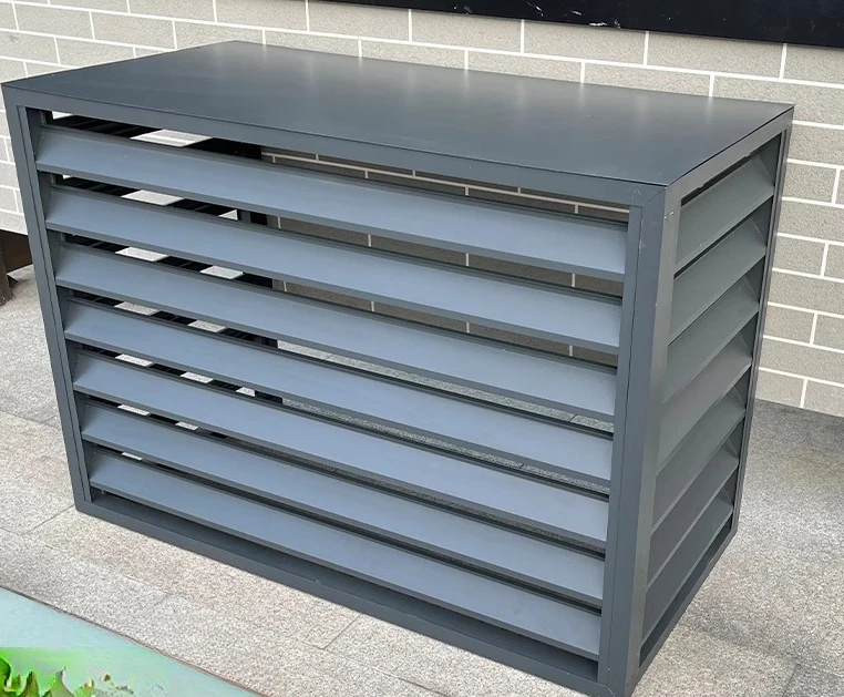 Aluminum Alloy Air Conditioner Outdoor Unit Protective Cover, Air Conditioner Outdoor Unit Cover