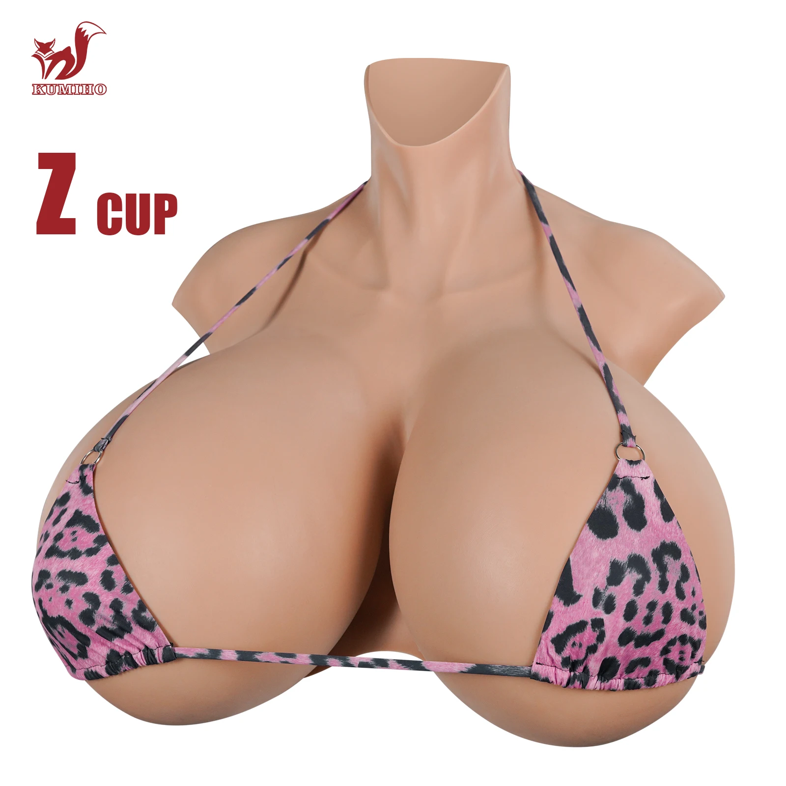 

KUMIHO S/Z Cup Realistic Silicone Huge Breast Forms For Transgender Fake Big Boobs for Crossdressers Drag Queen Shemale Cosplay