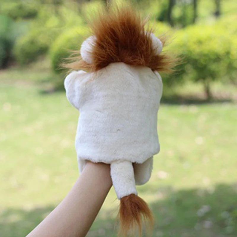 Weiches Tierspielzeug, gefülltes Geschenk, Löwe, Kinderzimmer, Kleinkind, Handpuppe, Plüschtier