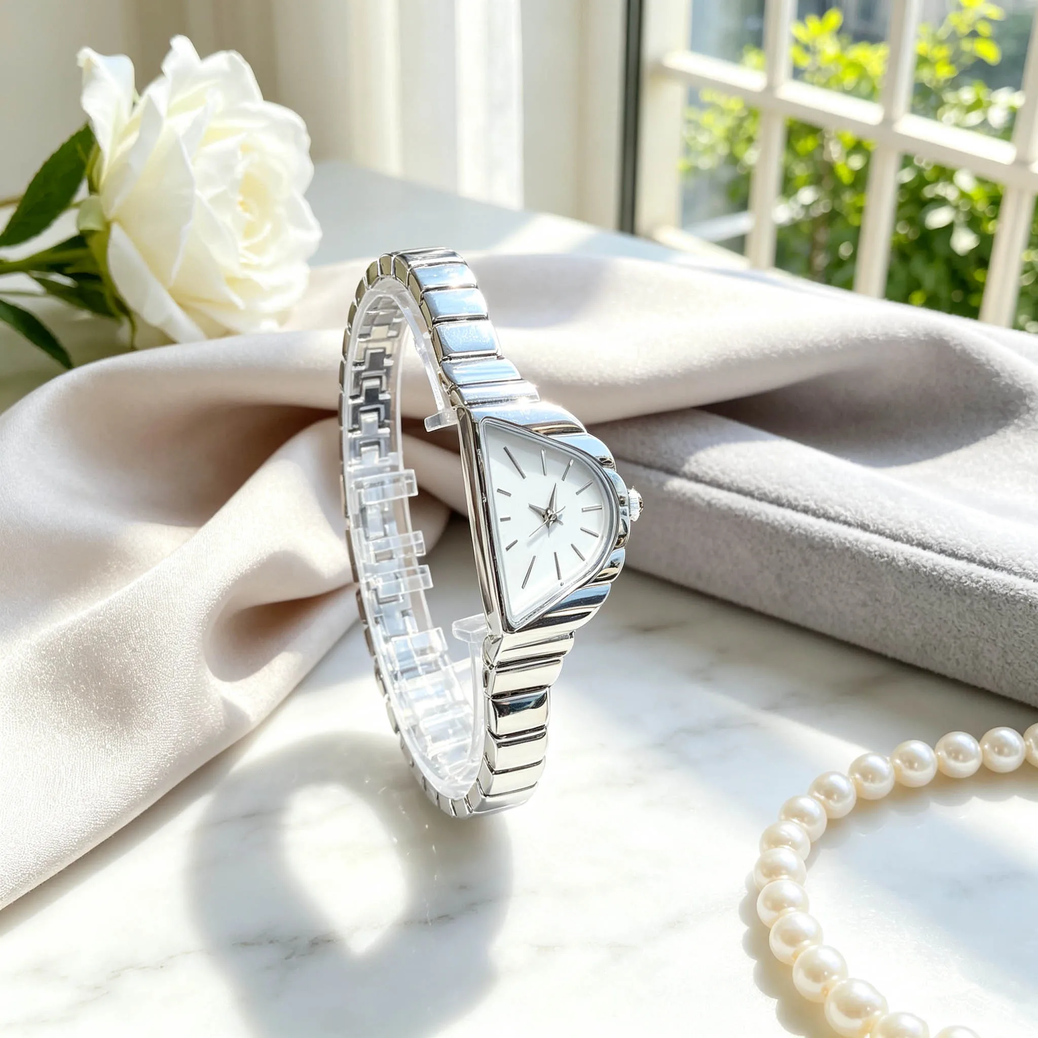 1 piece / Vintage casual elegant ladies' watch, with a delicate and fashionable unique dial, suitable for daily wear and as an a