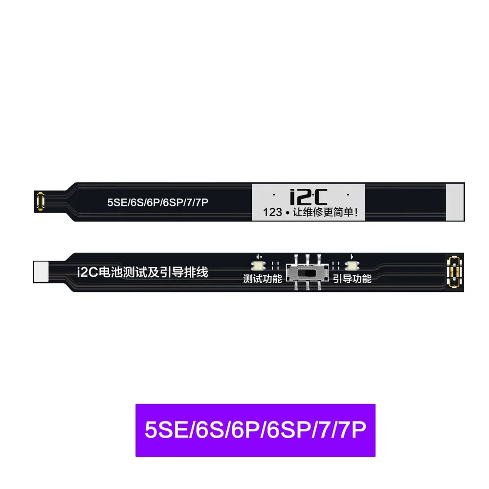 I2C batteria Flex Cable Health Data Guide Booting modifica per IPhone 5SE 6 7 8X11 12 13 Pro Max strumenti di riparazione di manutenzione
