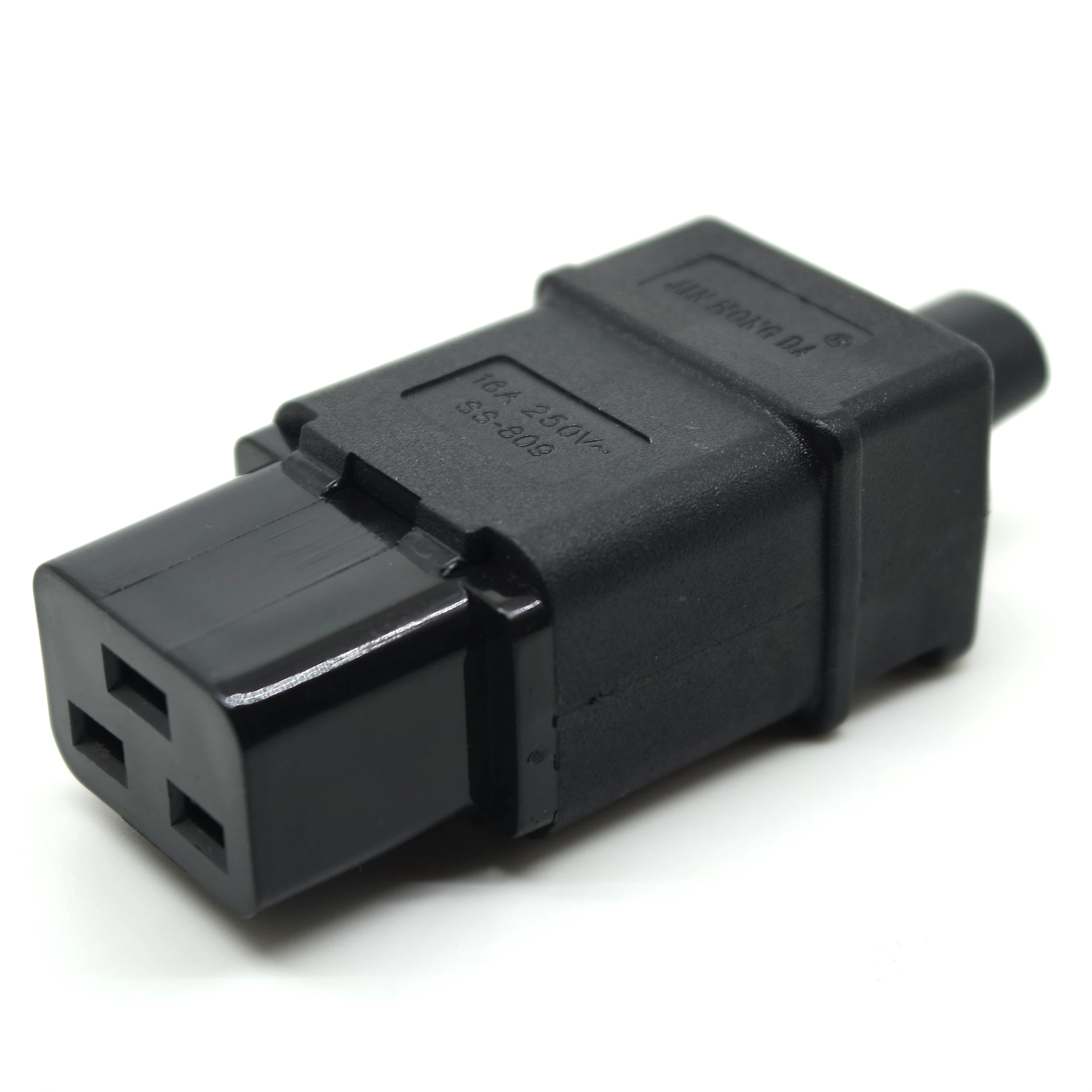 Cavo Alimentazione IEC320 C14 A C13 Angolato – 18 Cm, 10A 250V Per UPS, PDU, Monitor E TV A Parete