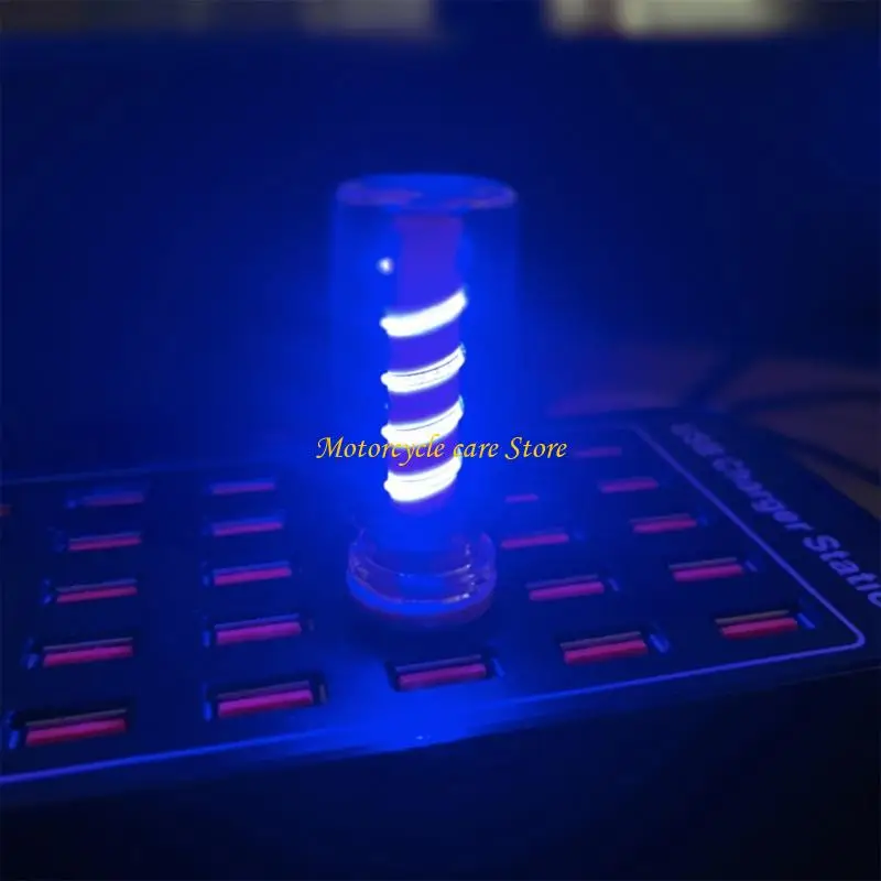 U75F Flexible USB Camping Light With Helical Filament Touch Dimmer Portable Lamp For Bedside Car Accessory Decor