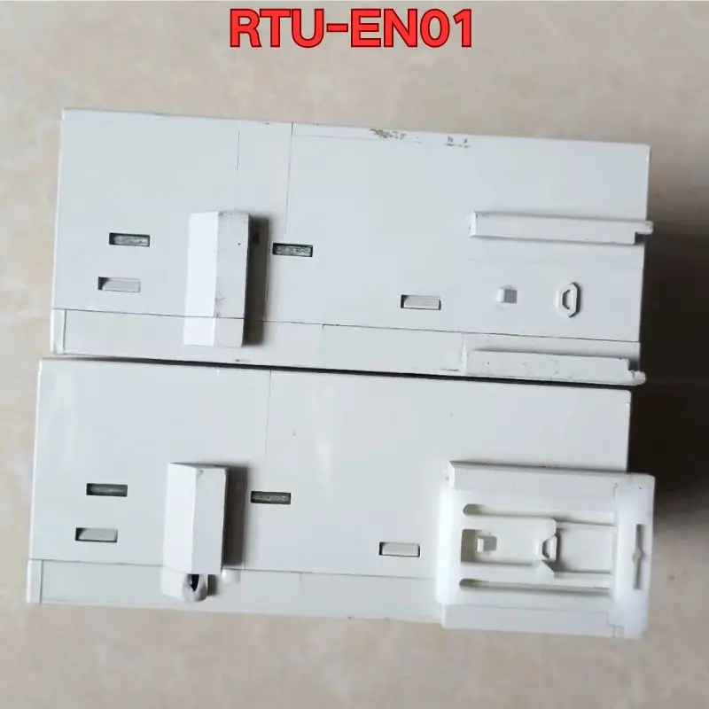 Módulo PLC de segunda mão, teste de função é normal, RTU-EN01
