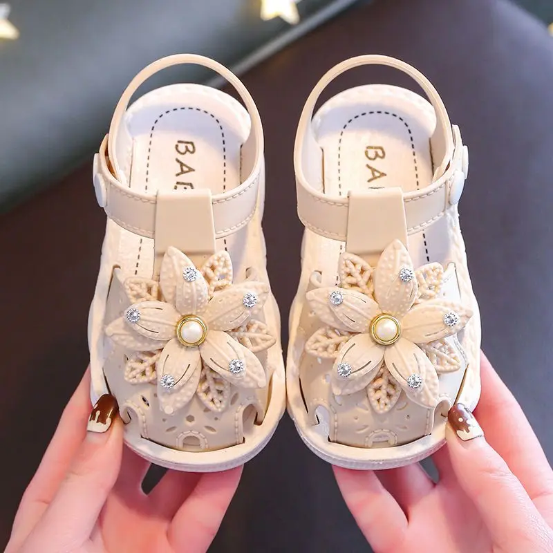 

2026 New Baby Girls Princess Sandals 0-4 Years Summer Soft Sole Toddler