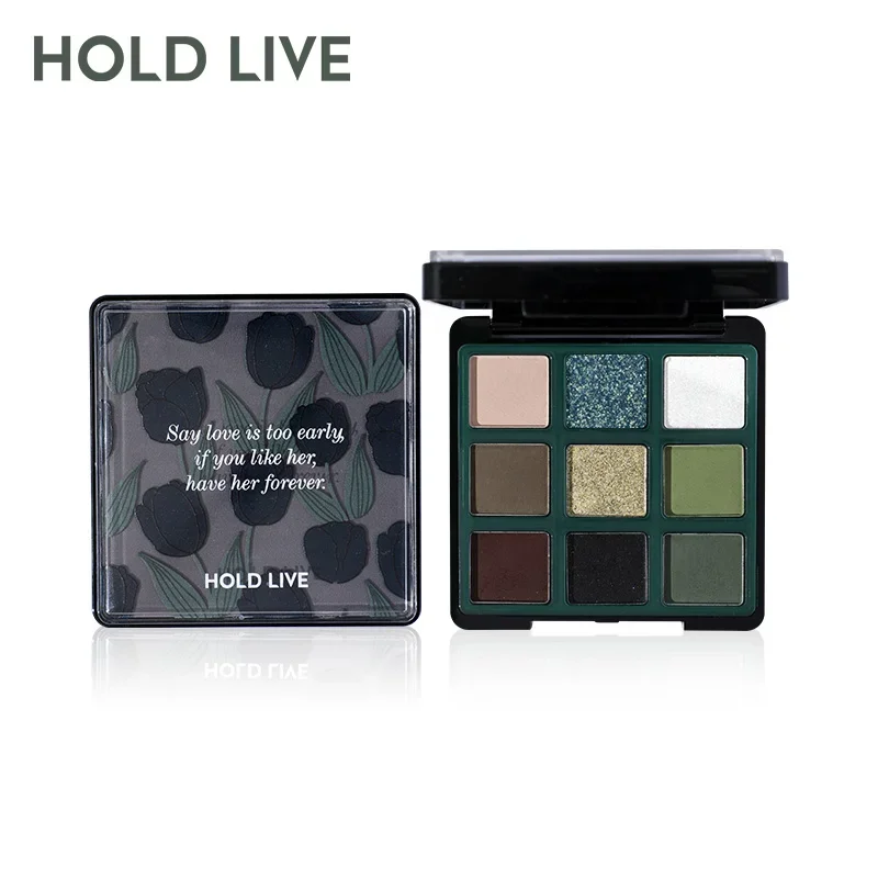 

YY Garden Eye Shadow Plate New Color Opal Green Eye Shadow Matte Niche Polarized