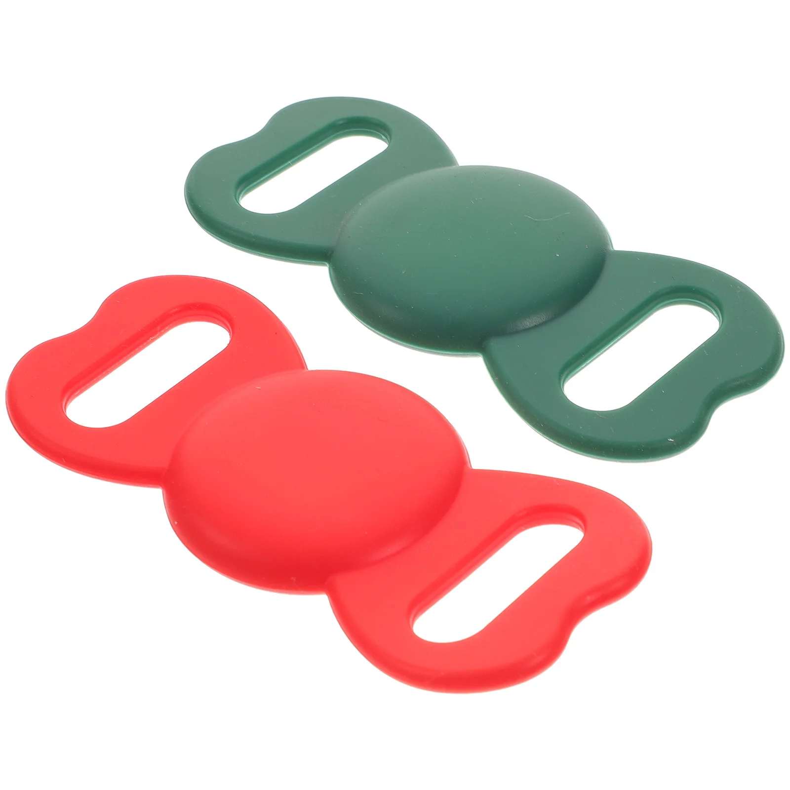 2 قطعة غطاء سيليكون حافظة واقية خفيفة الوزن لجهاز تعقب الحيوانات الأليفة ملحق غطاء حماية صغير مضاد للفقدان