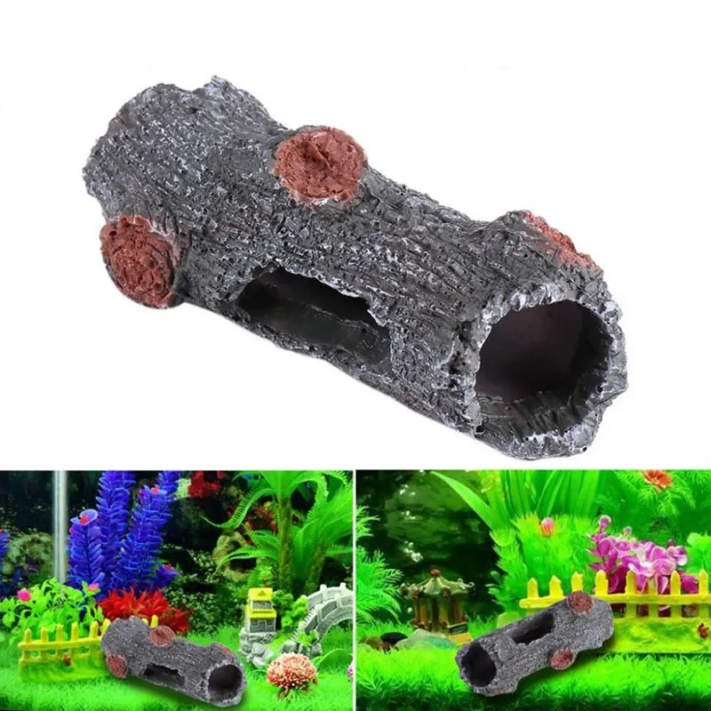 

Aquarium Decor Hollow Tree Shrew Aquatic Fish Tank Ornament Decor Shrimp Fish Hiding Breeding Places