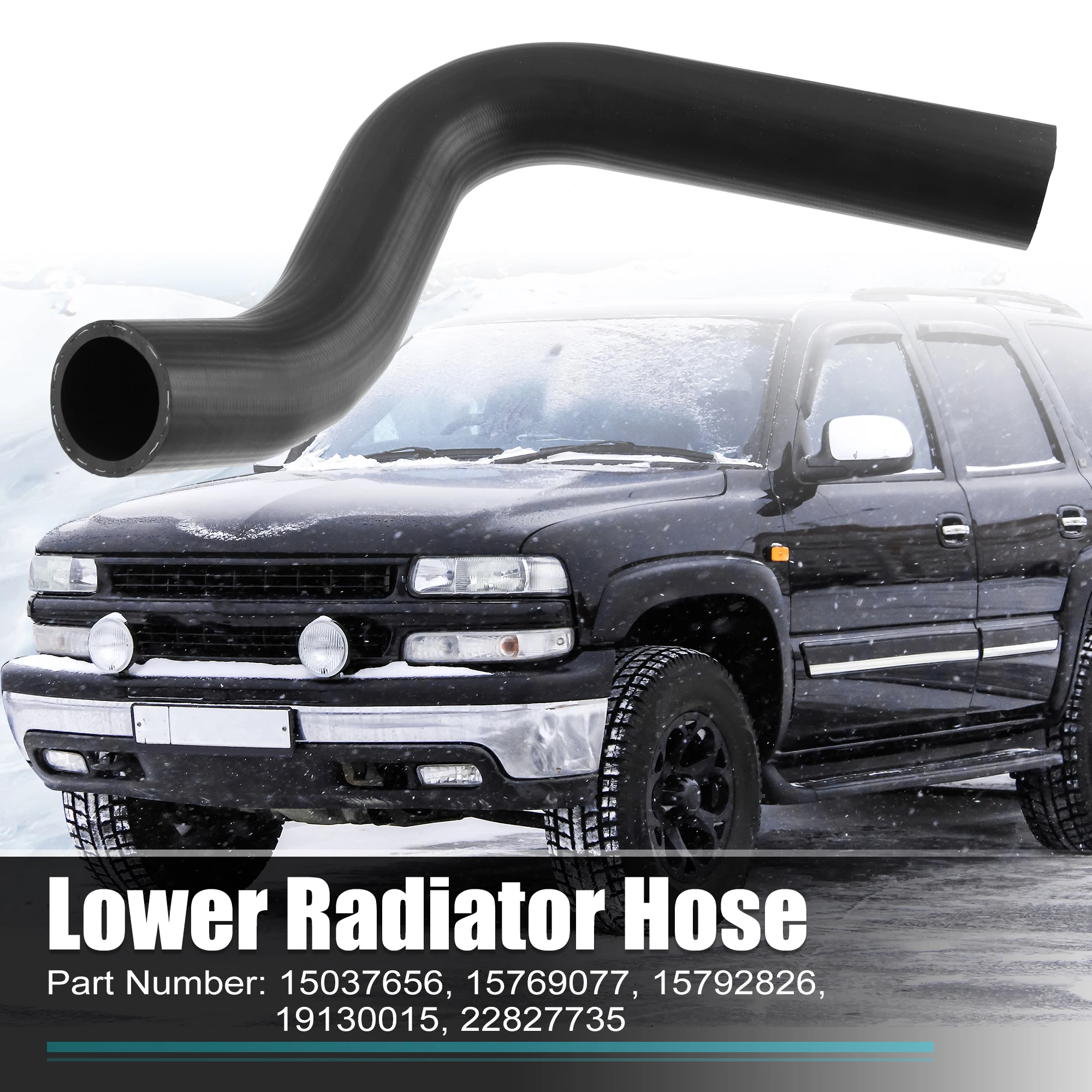 

UXCELL Engine Lower Lower Inlet Hose Radiator Coolant Hose 15037656 for GMC Yukon XL 2500 SLE, SLT 6.0L V8 - Flex 2010-2013