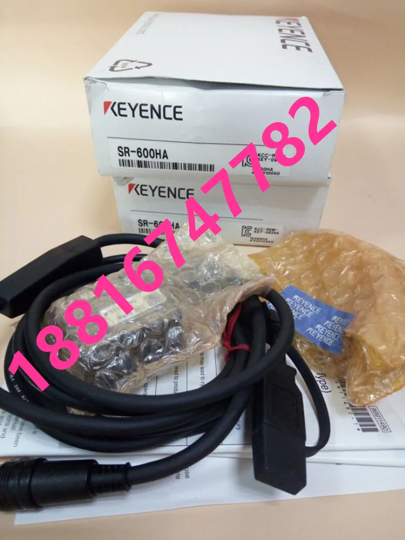 

2025 Небольшое количество в наличии SR-600HA считыватель штрих-кодов KEYENCE Japan, новый оригинальный подлинный